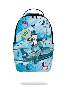 MONOPOLY JET RIDER BACKPACK SPRAYGROUND